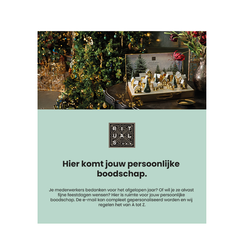 Keuze cadeaukaart in huisstijl