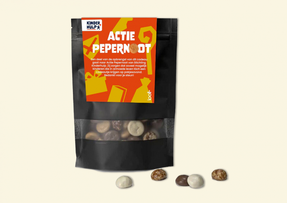 Actie pepernoot duurzaamheid Looff