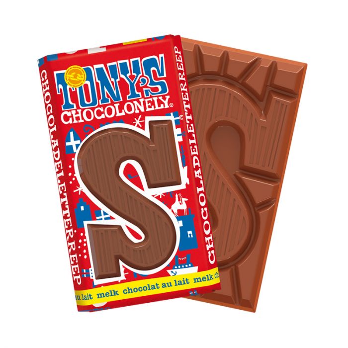 Tony's Chocolonely chocoladeletter