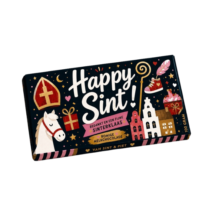 Sinterklaas chocoladereep