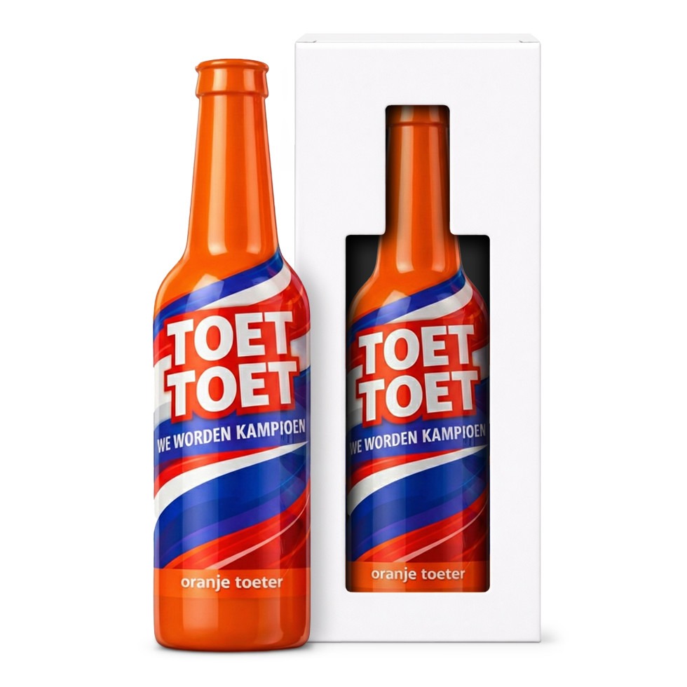 oranje supporterstoeter