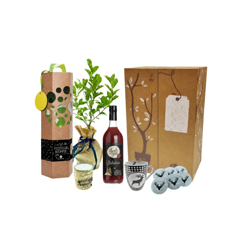 Feestelijk cadeaupakket