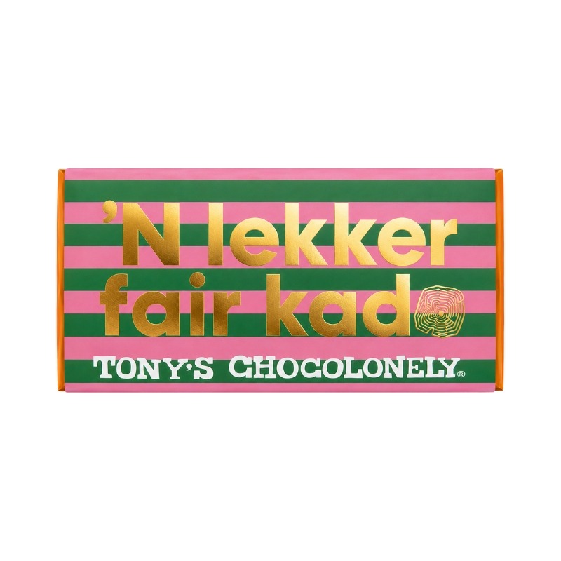 Tony’s met boodschap