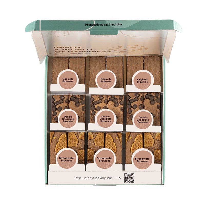 18 brownies 3 smaken