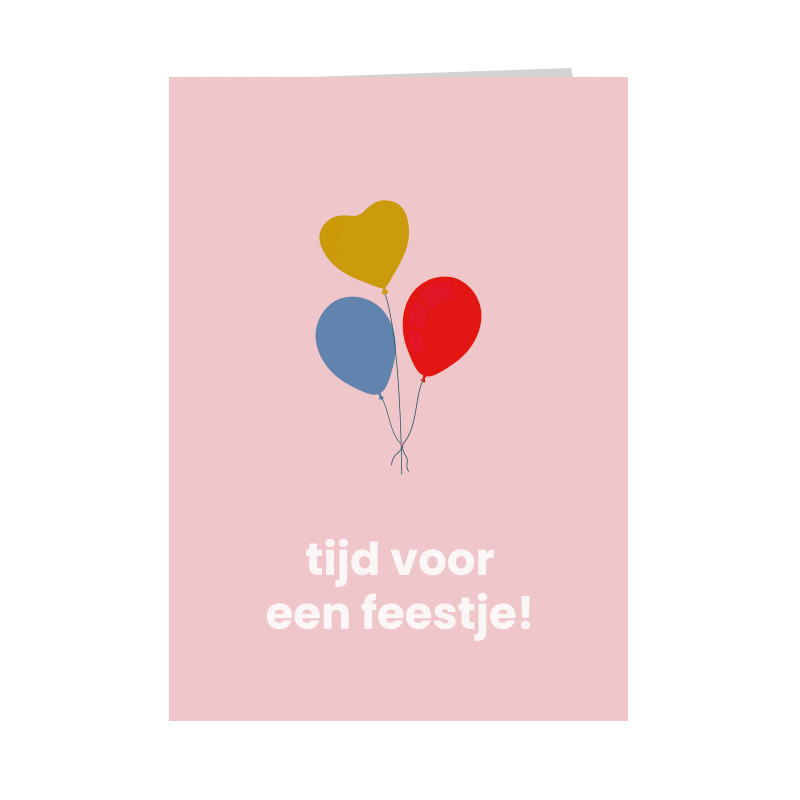 Tijd voor een feestje