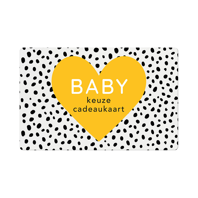 Baby keuze cadeaukaart