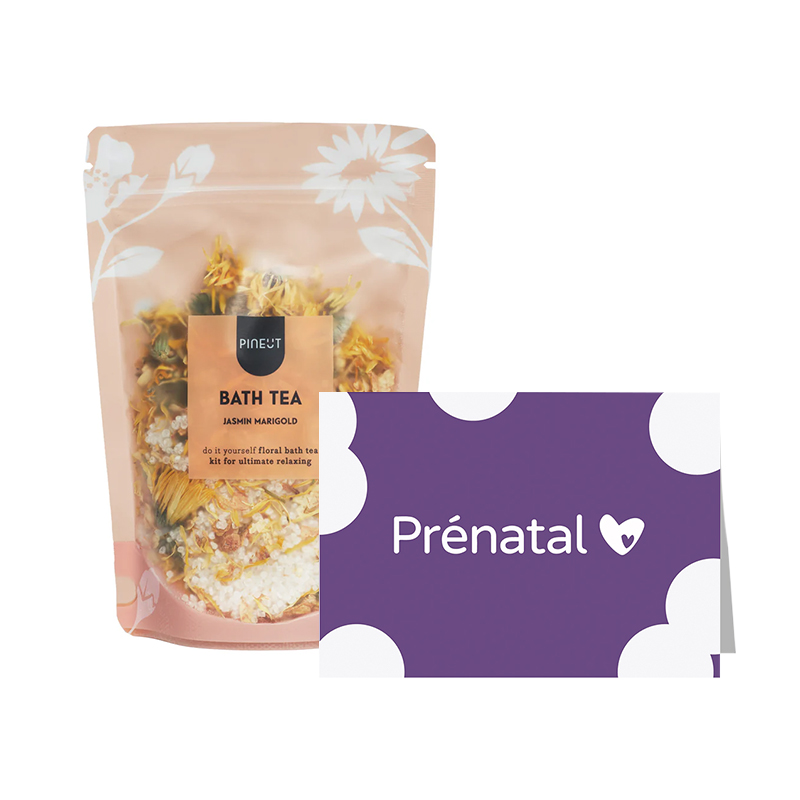 Prenatal cadeaubon + bath tea