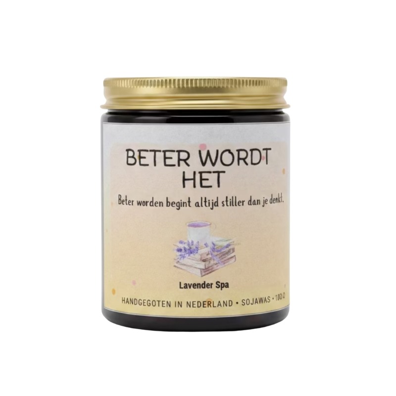 Beterschap geurkaars