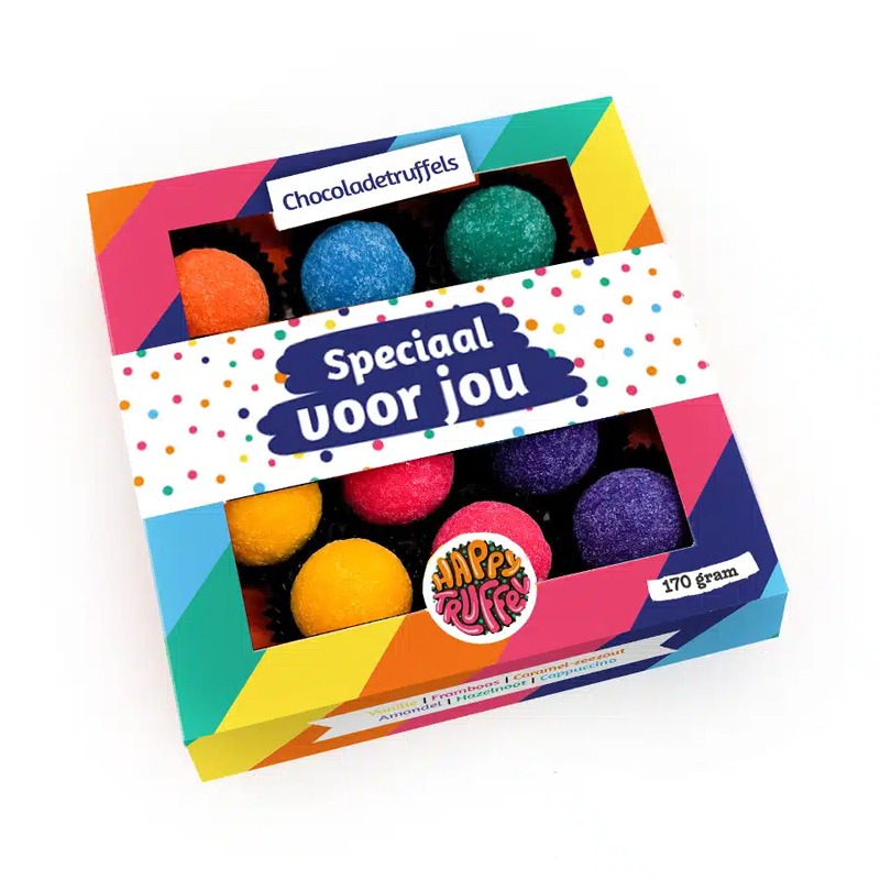 Chocoladetruffels | Speciaal voor jou | 12 stuks