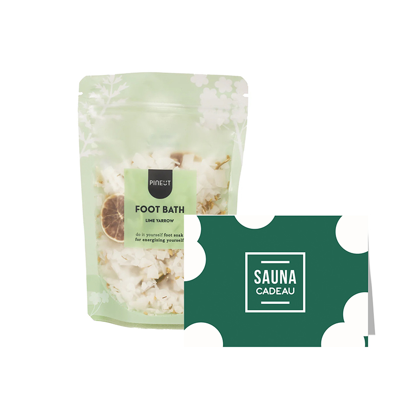 Foot bath + Sauna cadeaubon