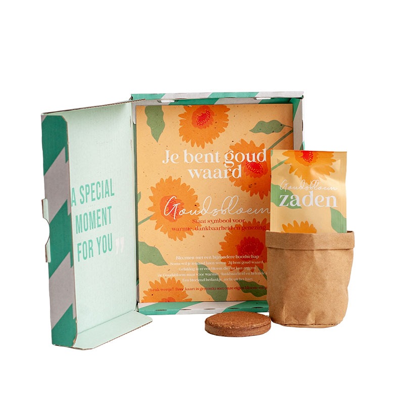 Je bent goud waard zaadjes