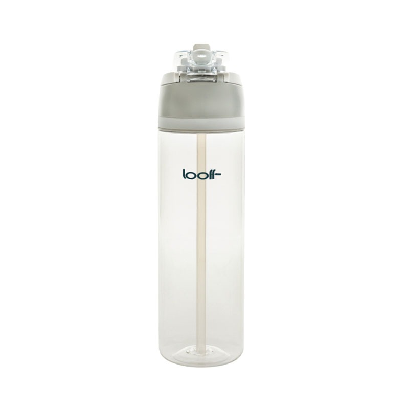 Fles met rietje