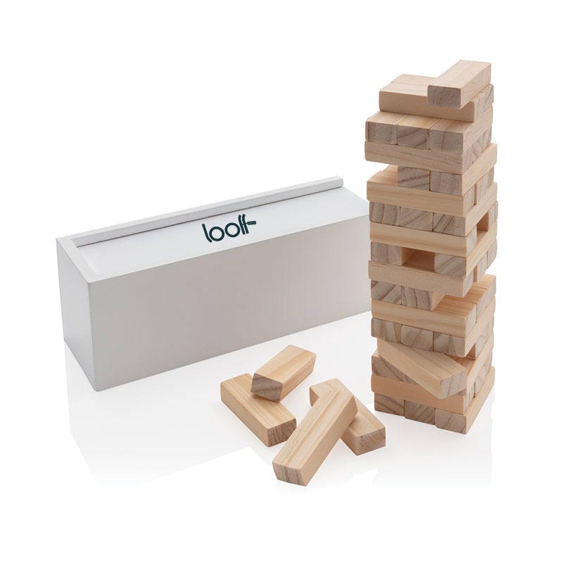 Houten stapelspel