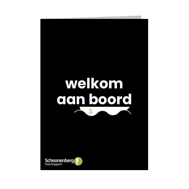 Welkom aan boord