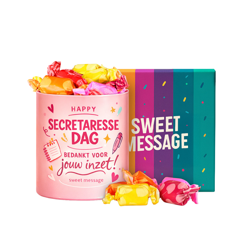 secretaresse dag snoep cadeau