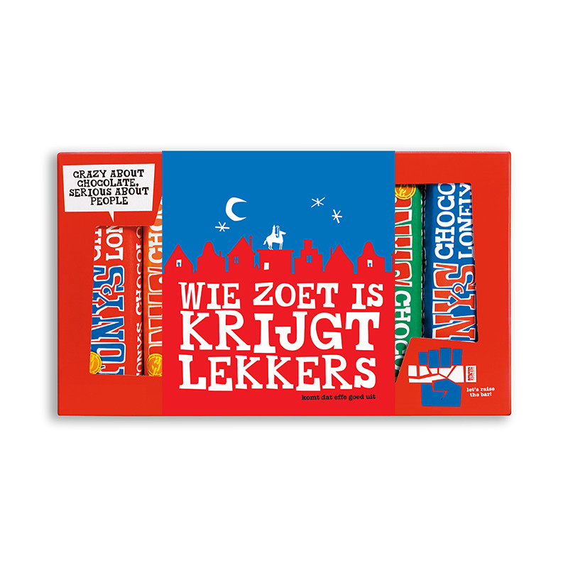 Sint proeverijtje Tony's Chocolonely