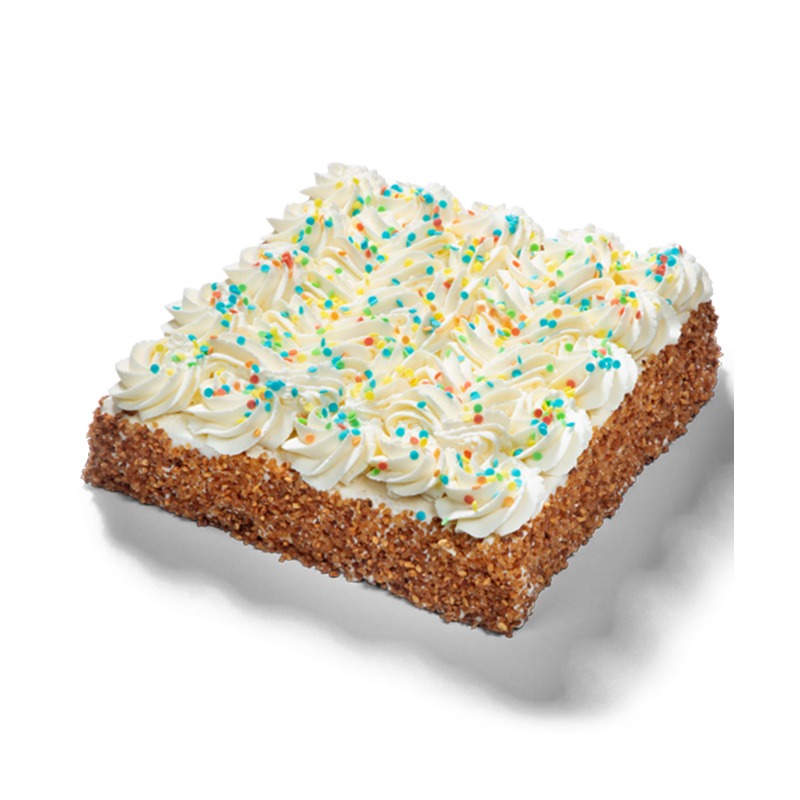 Confetti slagroomtaart
