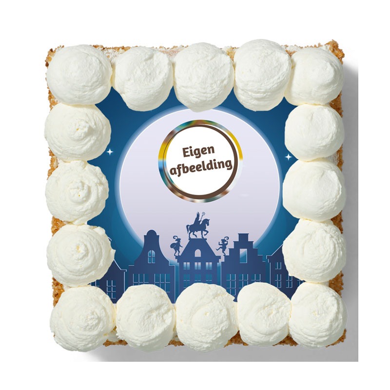 Sinterklaas slagroomtaart