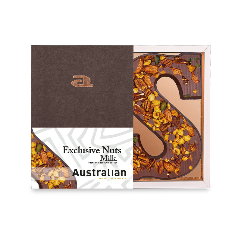 Luxe chocoladeletter