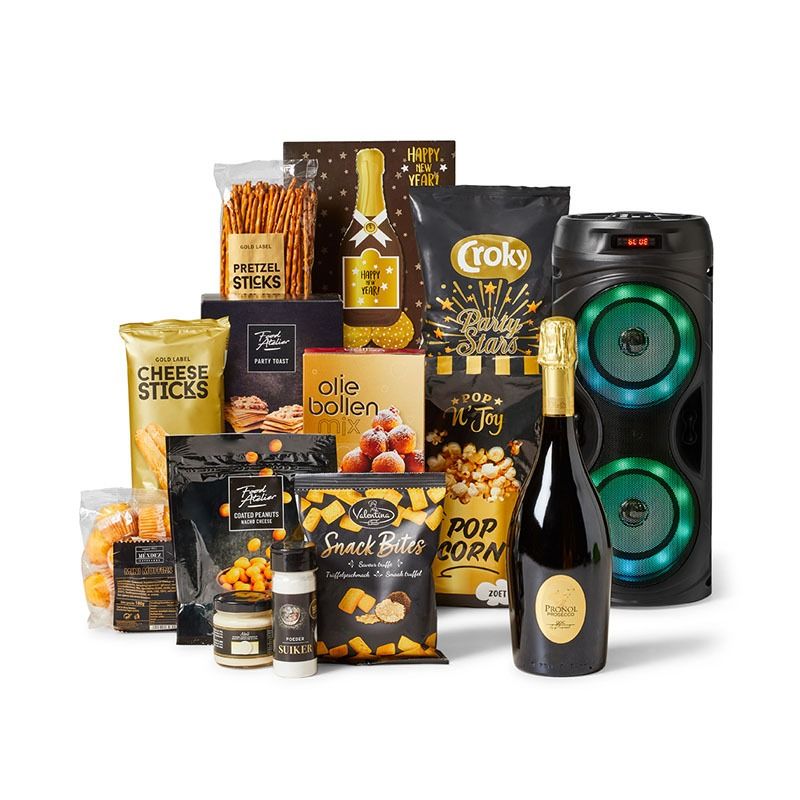 Kerstpakket met dekentje alcoholvrije drankjes